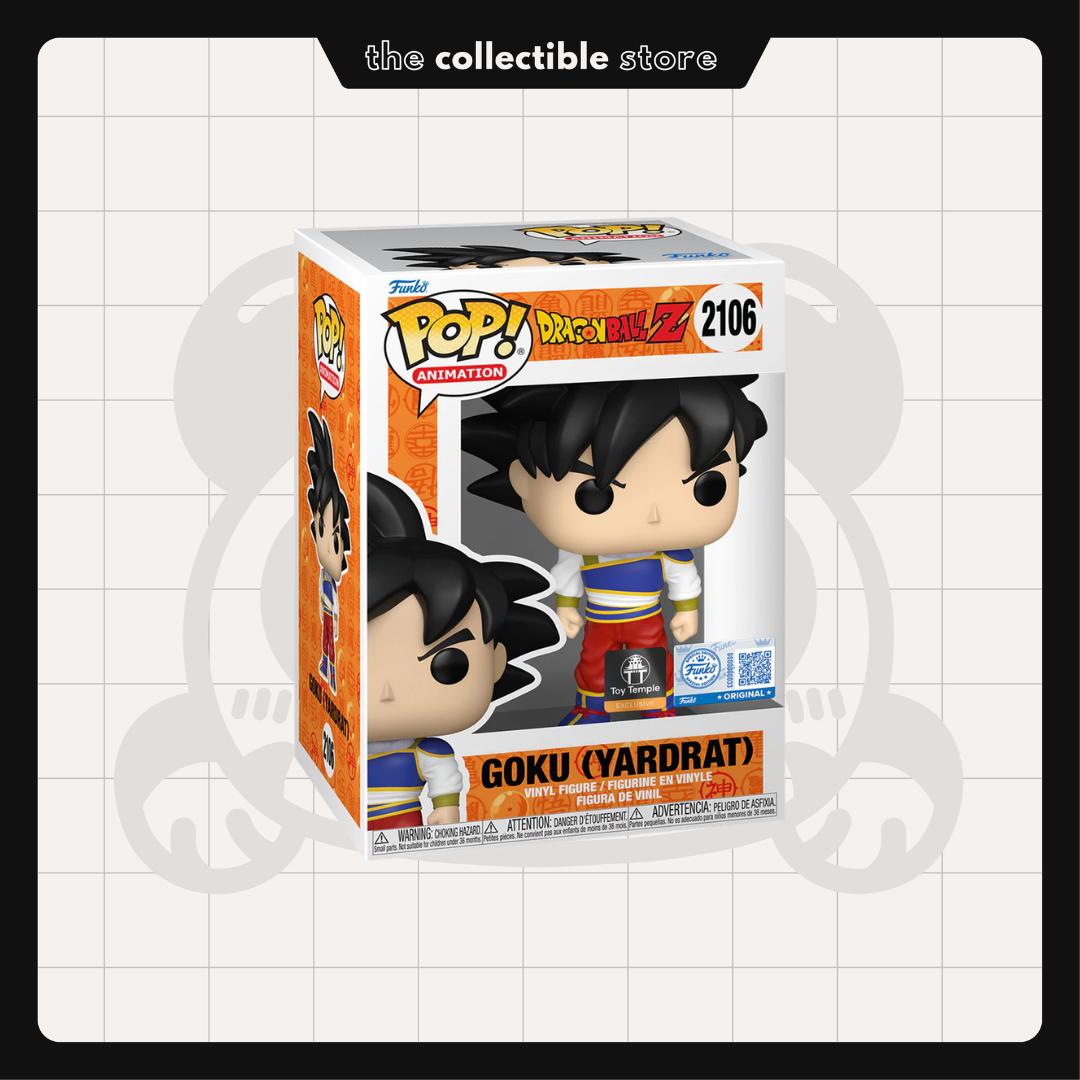 Funko Pop! Dragon Ball Z - Goku (Yardrat) #2106 Toy Temple with Protector