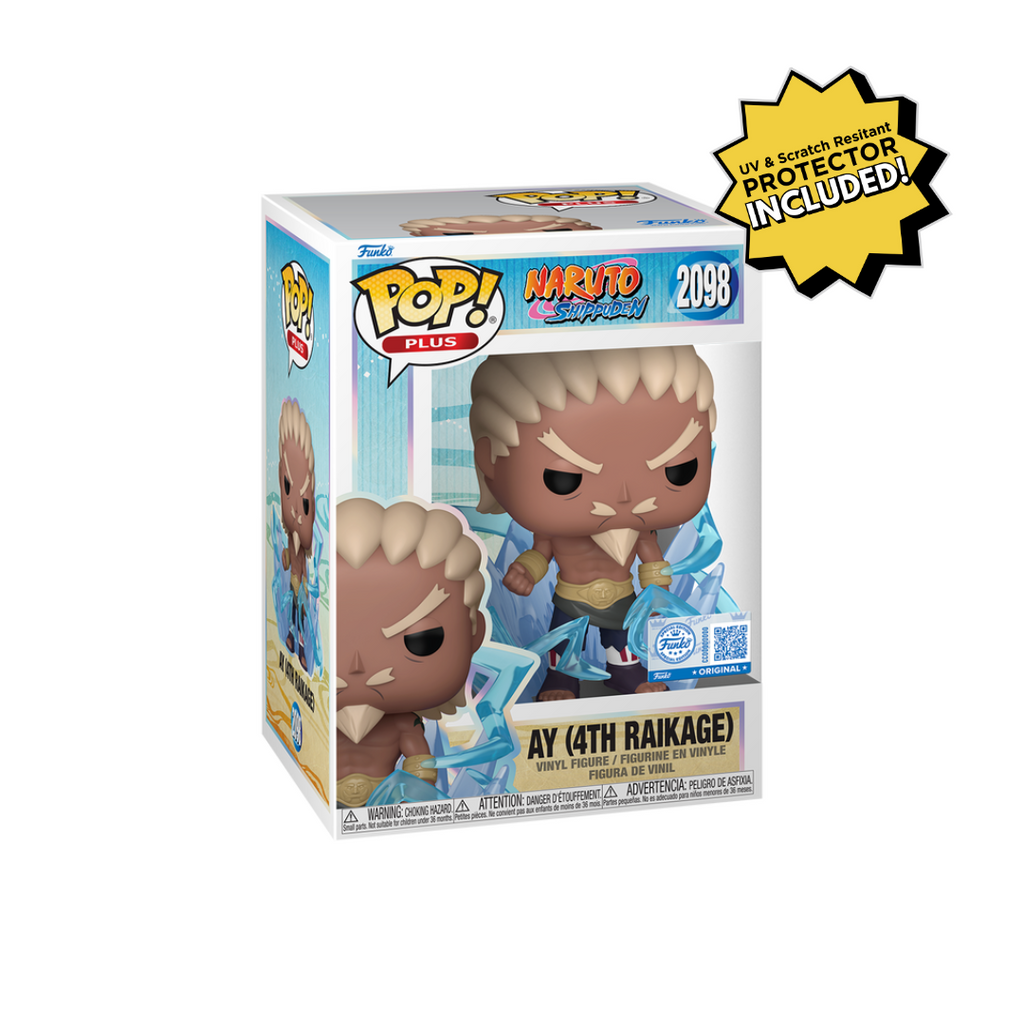 Funko Pop! (Plus) Naruto Shippuden - Ay (4th Raikage) #2098 Chalice Collectibles with Protector
