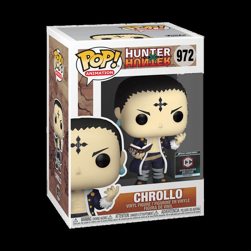 Funko Pop! Hunter x Hunter - Chrollo #972 Chalice Collectibles