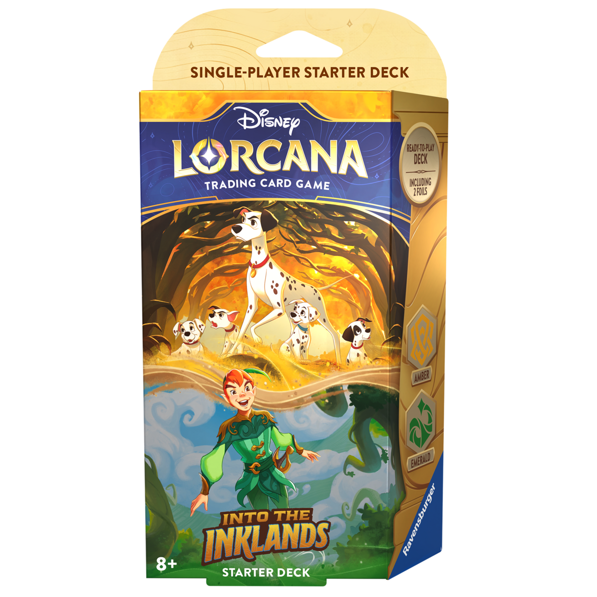 Into the Inklands - Dogged and Dynamic Starter Deck (Disney Lorcana TCG)