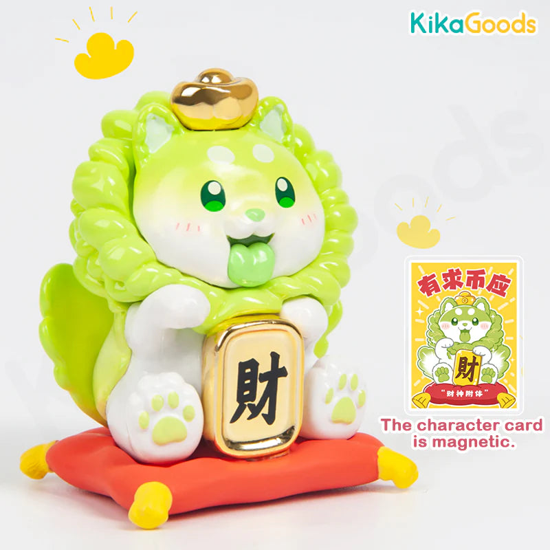 [Dodowo] Cabbage Dog Vegetable Fairy Rookie Series Blind Box Figures (Single)