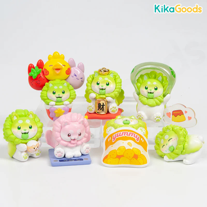 [Dodowo] Cabbage Dog Vegetable Fairy Rookie Series Blind Box Figures (Single)
