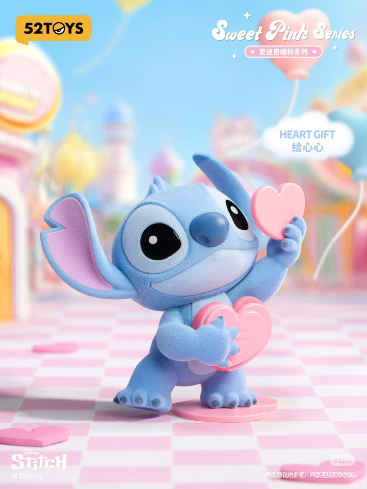 Disney - Stitch Sweet Pink Series Blind Box Figures (Single)