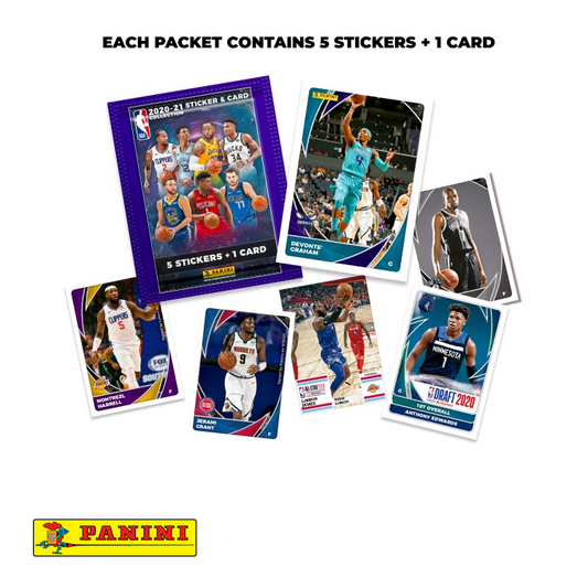 2020-21 NBA Sticker & Card Collection