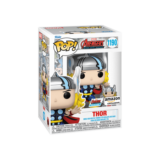 Funko Pop! Marvel Avengers - Thor w/ Pin #1190 (Amazon)