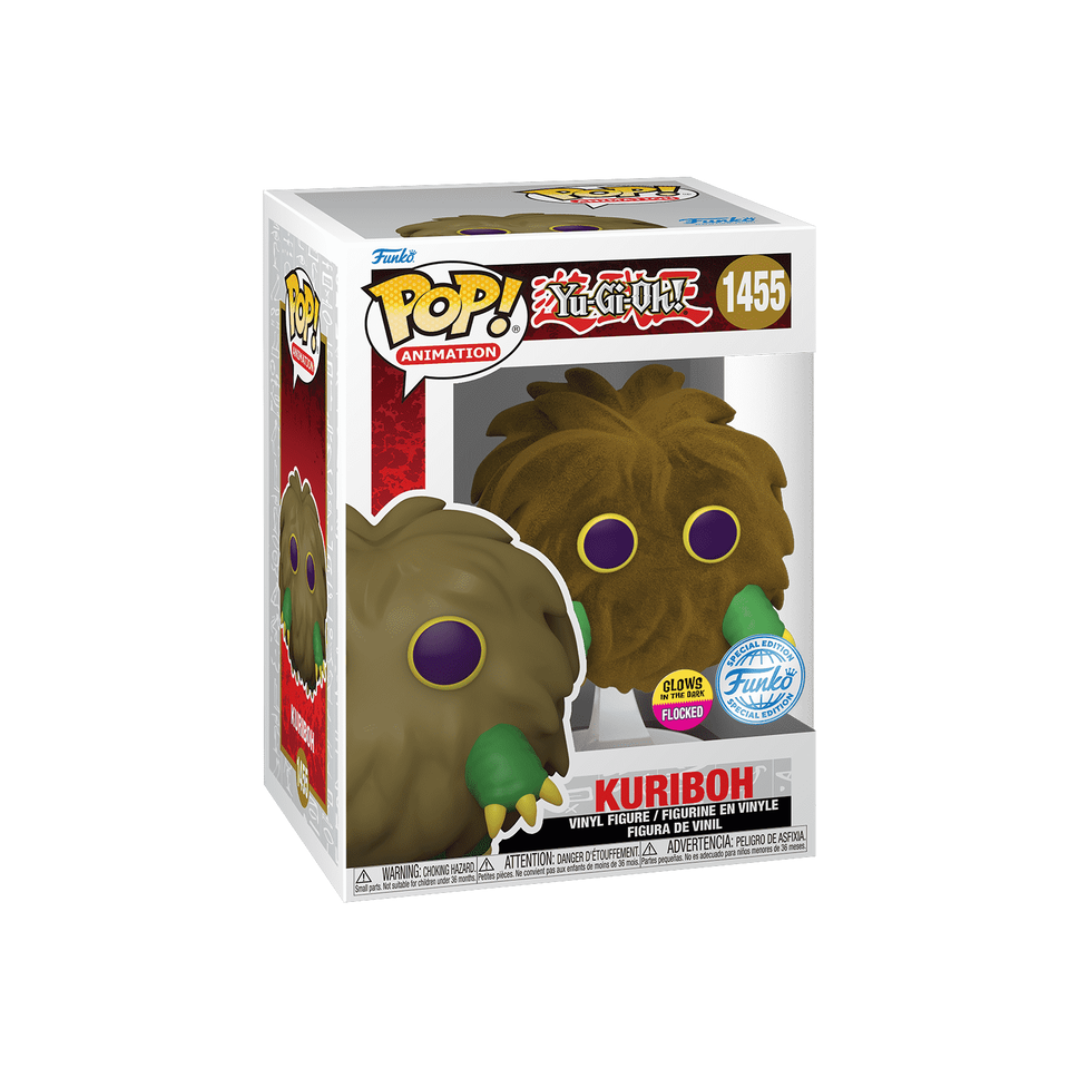 Funko Pop! Yu-Gi-Oh - Flocked GITD Kuriboh #1455 (Special Edition)