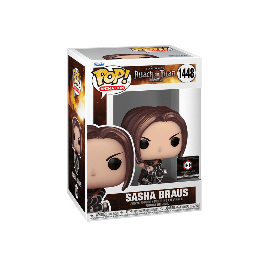 Funko Pop! Attack on Titan - Sasha Braus #1448 (Chalice Collectibles)