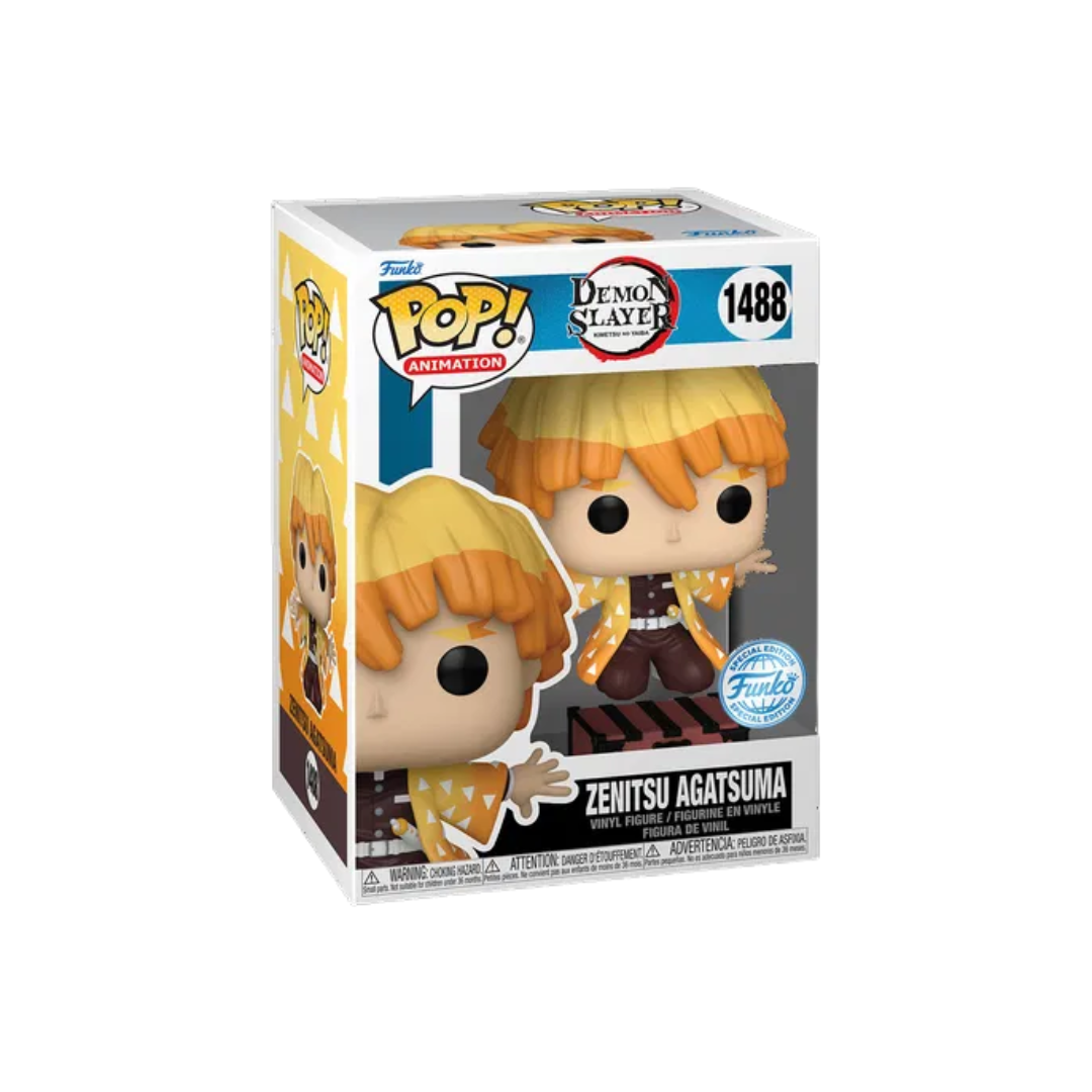 Funko Pop! Demon Slayer - Zenitsu Agatsuma #1488 (Special Edition)