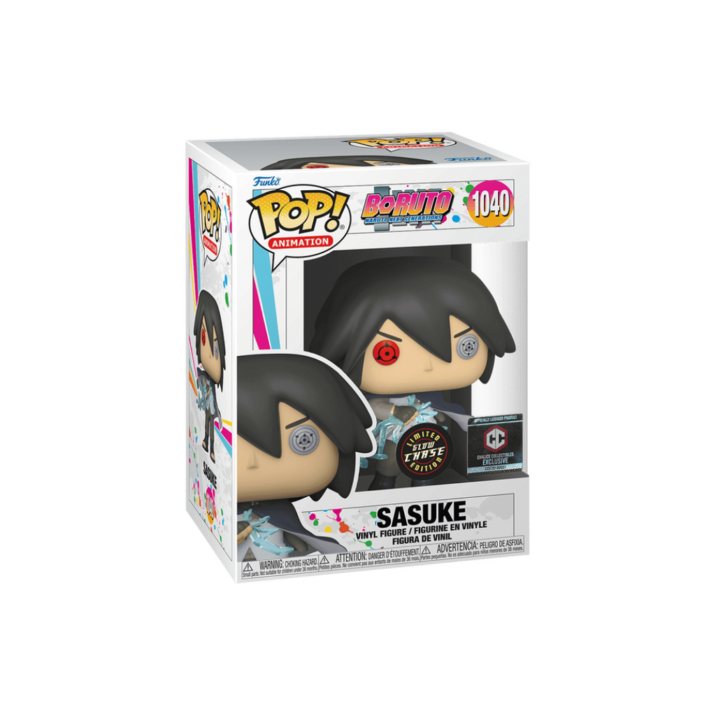 Funko Pop! Boruto - Chase GITD Sasuke #1040 (Chalice Collectibles)