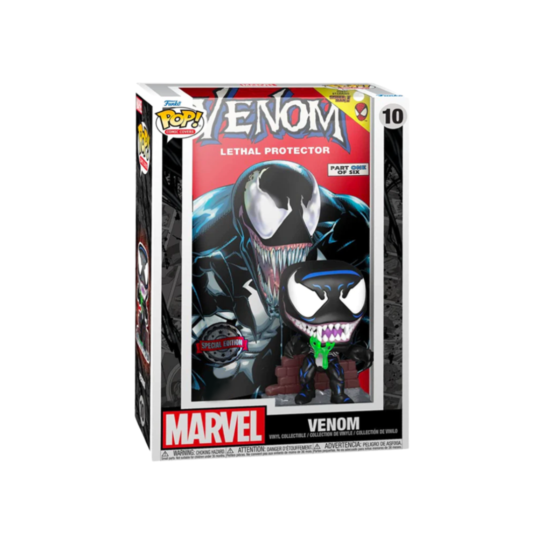 Funko Pop! Comic Covers Marvel - GITD Venom #10 (Special Edition)