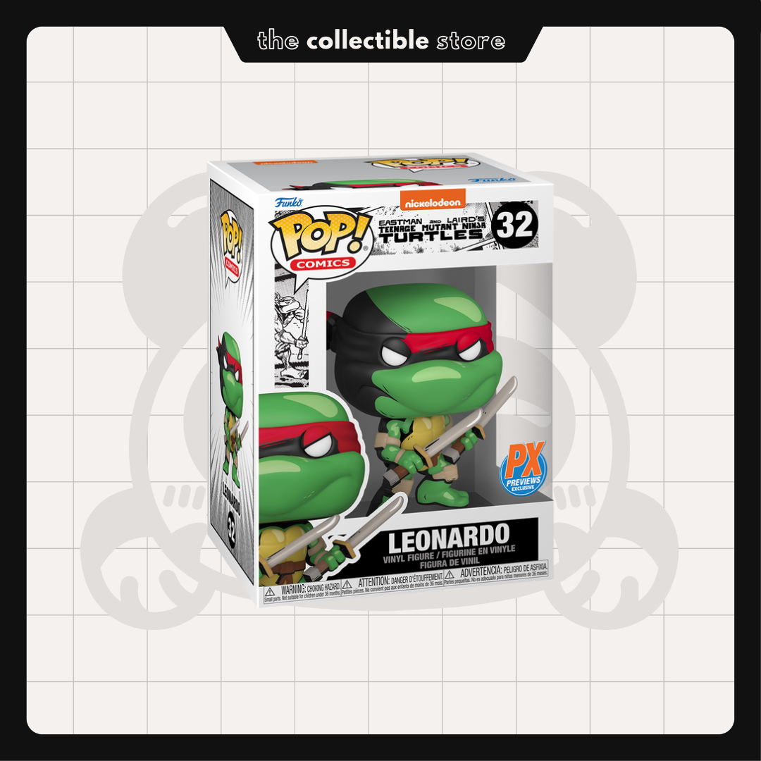 Funko Pop! Teenage Mutant Ninja Turtles - Leonardo #32 PX with Protector