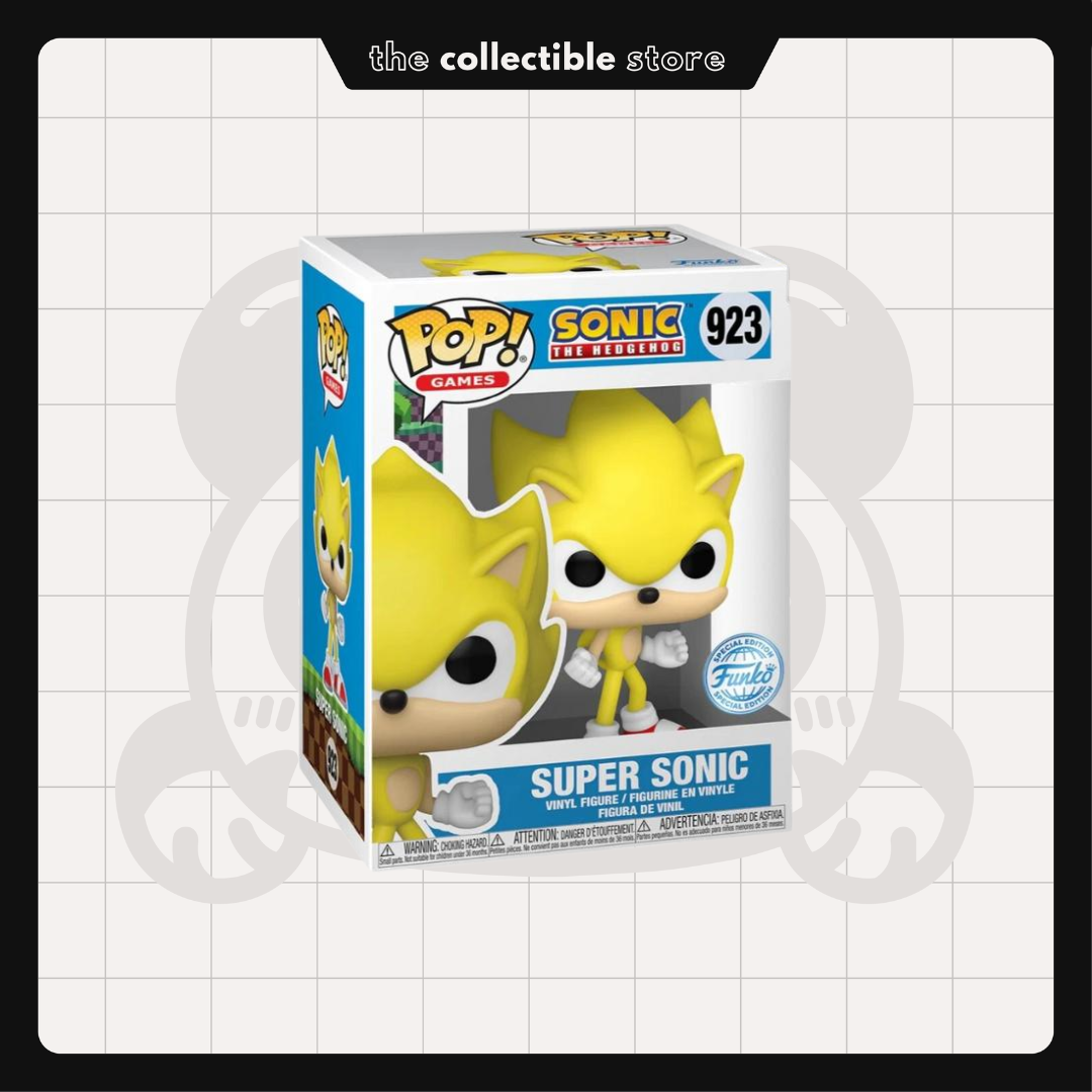 Funko Pop! Sonic the Hedgehog - Super Sonic #923 Special Edition
