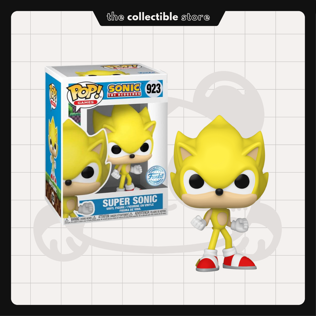 Funko Pop! Sonic the Hedgehog - Super Sonic #923 Special Edition