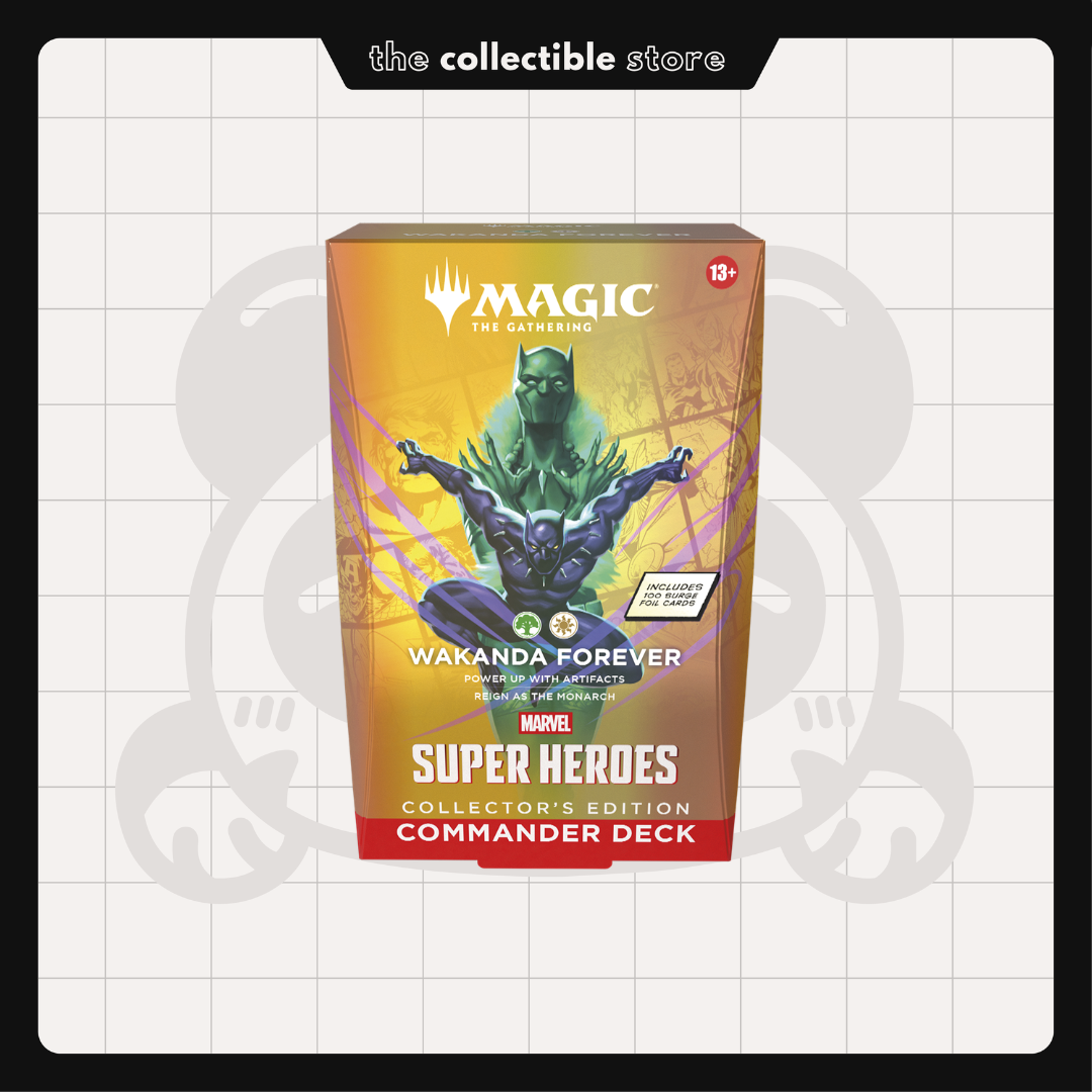 Marvel Super Heroes - Wakanda Forever - Collector's Edition Commander Deck (Magic the Gathering TCG)
