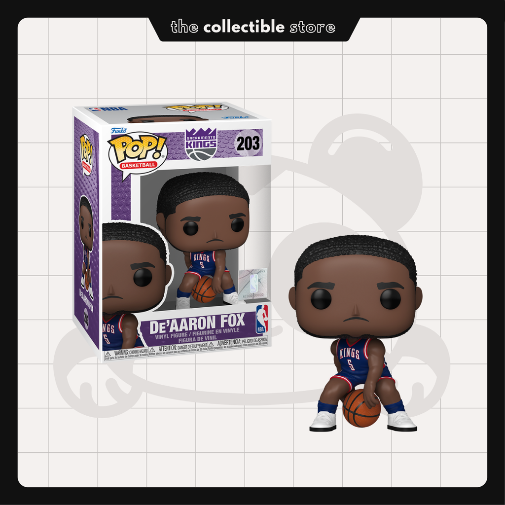 Funko Pop! Sacramento Kings - De'Aaron Fox (City Edition) #203 with Protector
