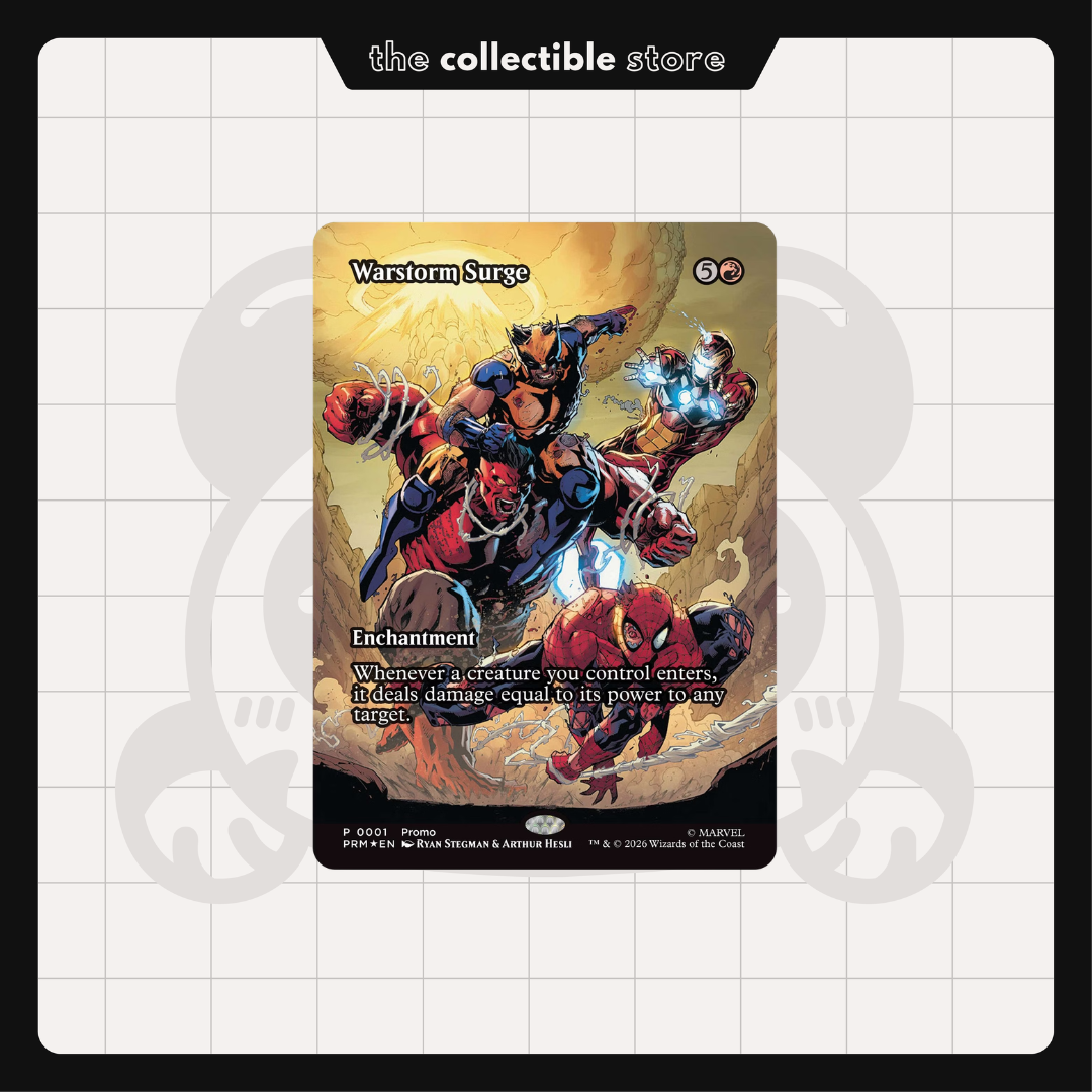Warstorm Surge - Avengers: Armageddon #1 Exclusive Promo Card (Magic the Gathering TCG)