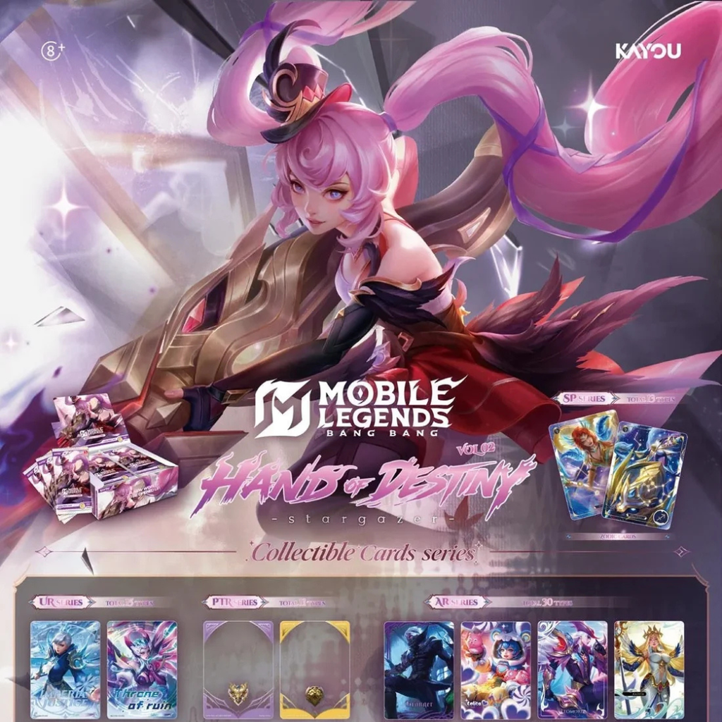 Mobile Legends Bang Bang - Hand Of Destiny Collectible Cards Series 2 Stargazer (EN) - Kayou (Official Licensed Trading Cards)