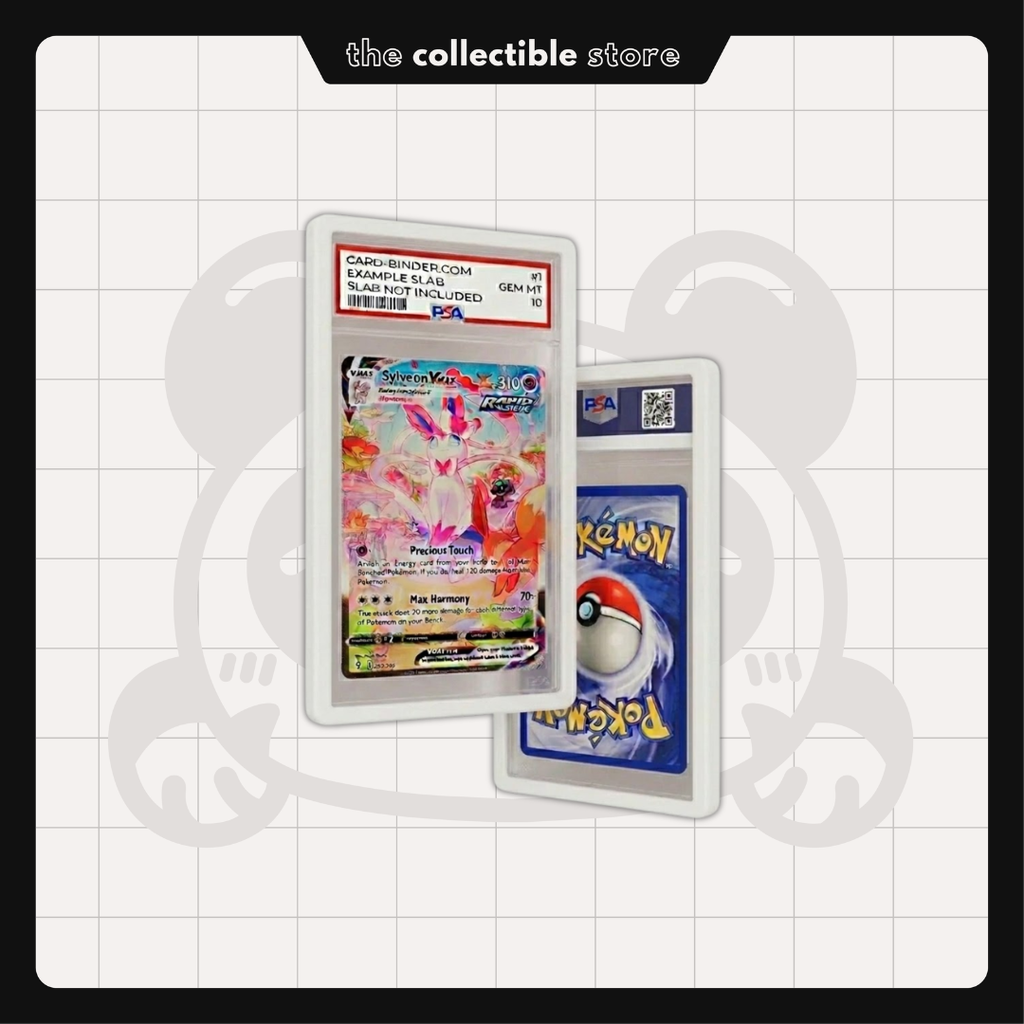 PSA Graded Slab Bumper (White) - Mugen