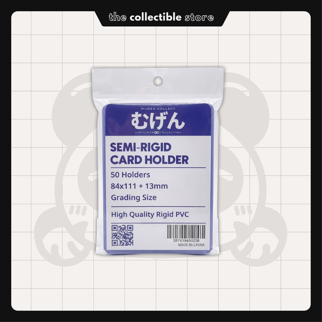 Semi-Rigid Card Holder (50 pcs) - Mugen