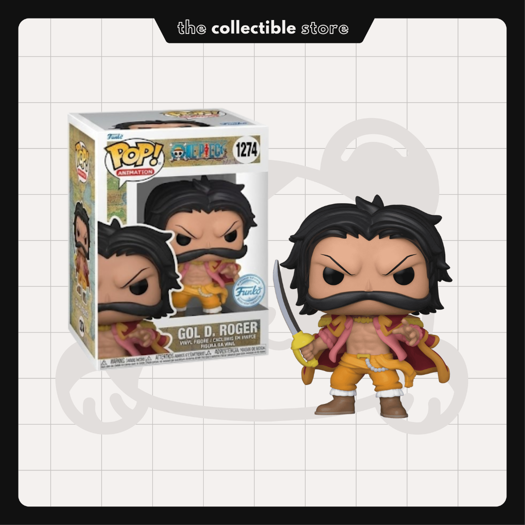 Funko Pop! One Piece Gol D. Roger #1274 Special Edition sold with Protector