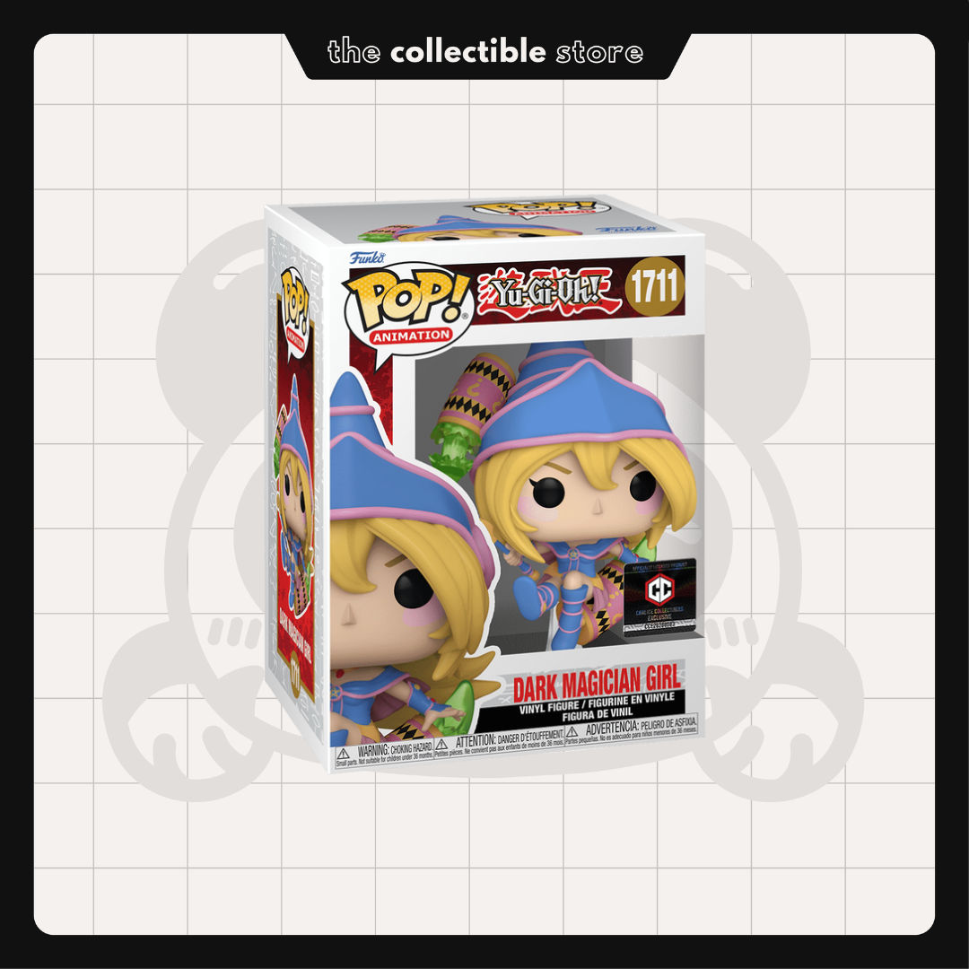 Funko Pop! Yu-Gi-Oh! - Dark Magician Girl w/ Cylinders #1711 with Protector