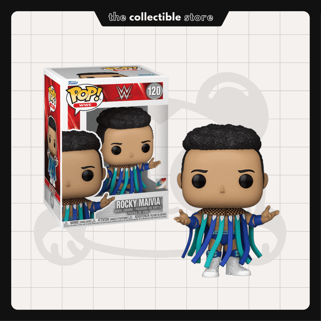 Funko Pop! WWE - Rocky Maivia #120 with Protector