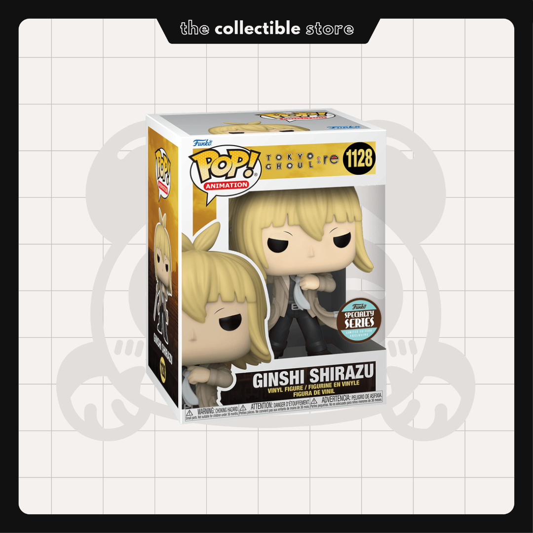 Funko Pop! Tokyo Ghoul:re - Ginshi Shirazu #1128 Specialty Series with Protector