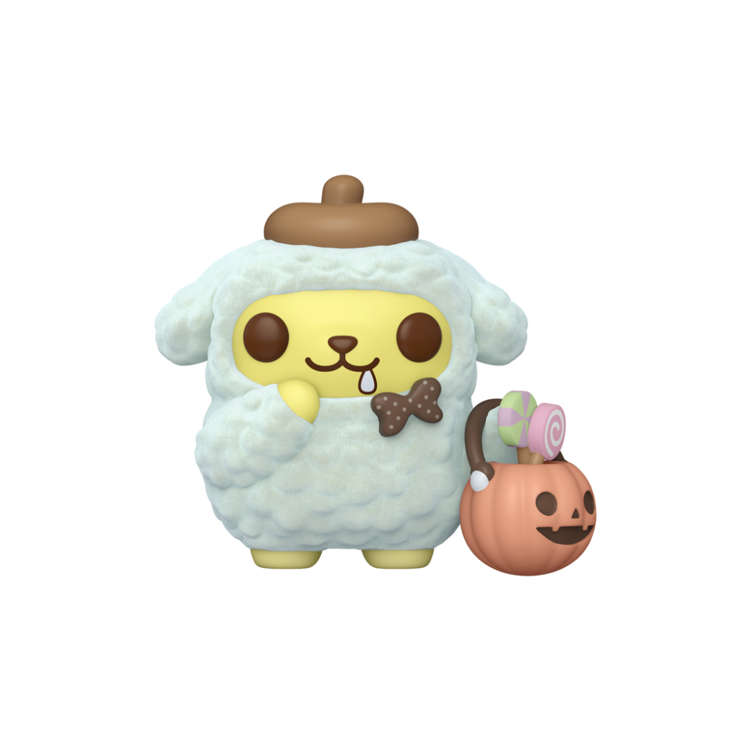 Funko Pop! Sanrio - Flocked Pompompurin Halloween #95 (Special Edition)