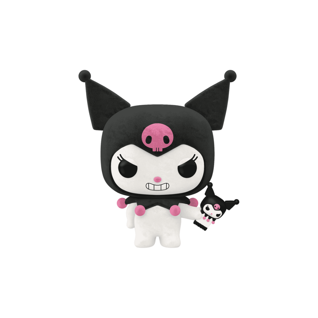 Funko Pop! Sanrio - Chase Flocked Kuromi w/ Phone #88 (Special Edition)