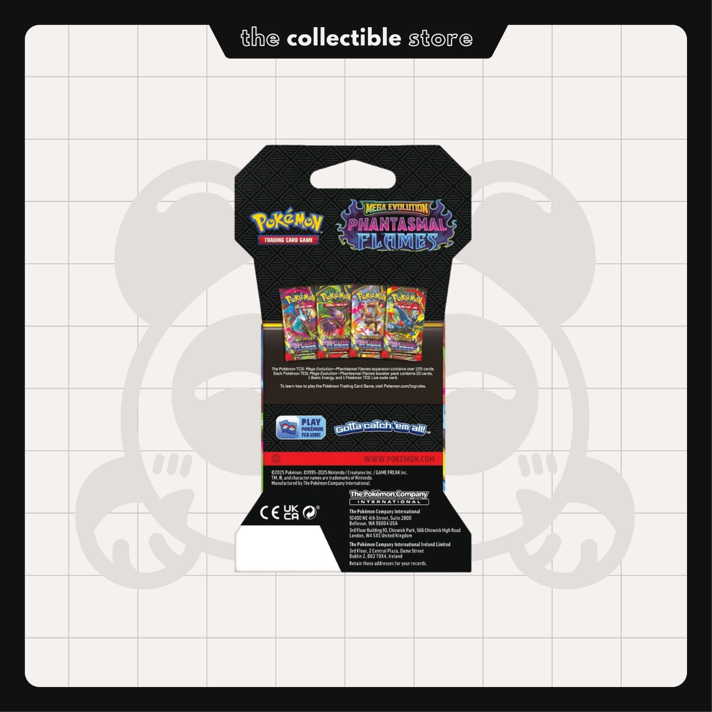 Phantasmal Flames - Sleeved Booster Pack (Pokemon TCG)