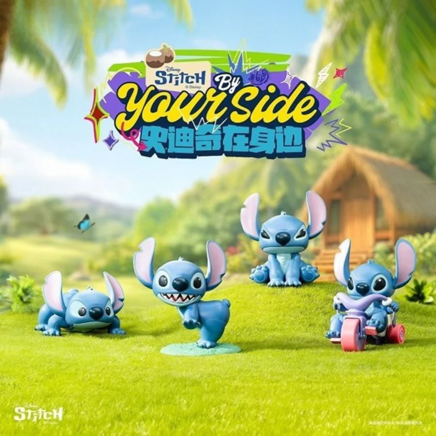 Disney - Stitch By Your Side Series Blind Box Figures (Single)