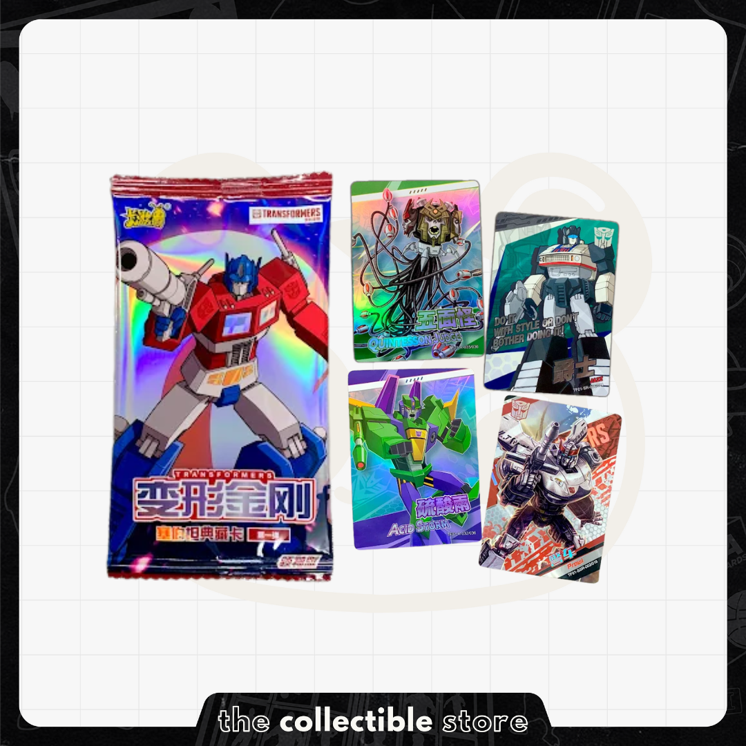 Transformers - Cybertron Collectible Cards Leader Edition Series 1 CN Sealed Box