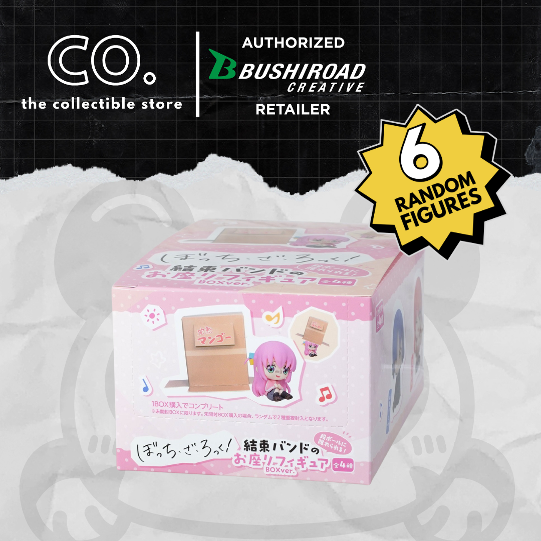 Bocchi the Rock - Kessoku Band Sitting Can Hide in Cardboard BOX ver. Blind Box