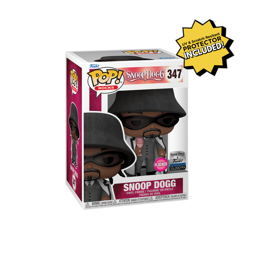 Funko Pop! Snoop Dogg 2002 BET Awards #347 Flocked Funko/Special Edition