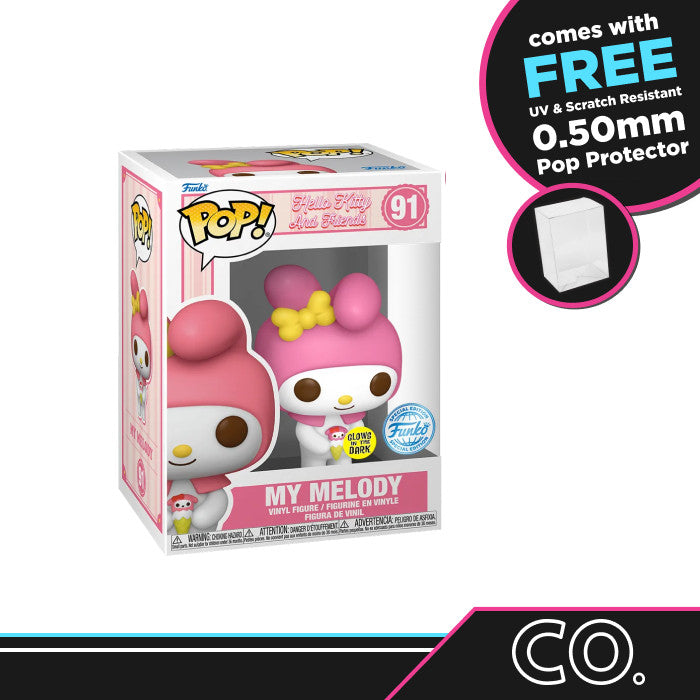 Funko Pop! Hello Kitty and Friends - My Melody #91 GITD Special Edition