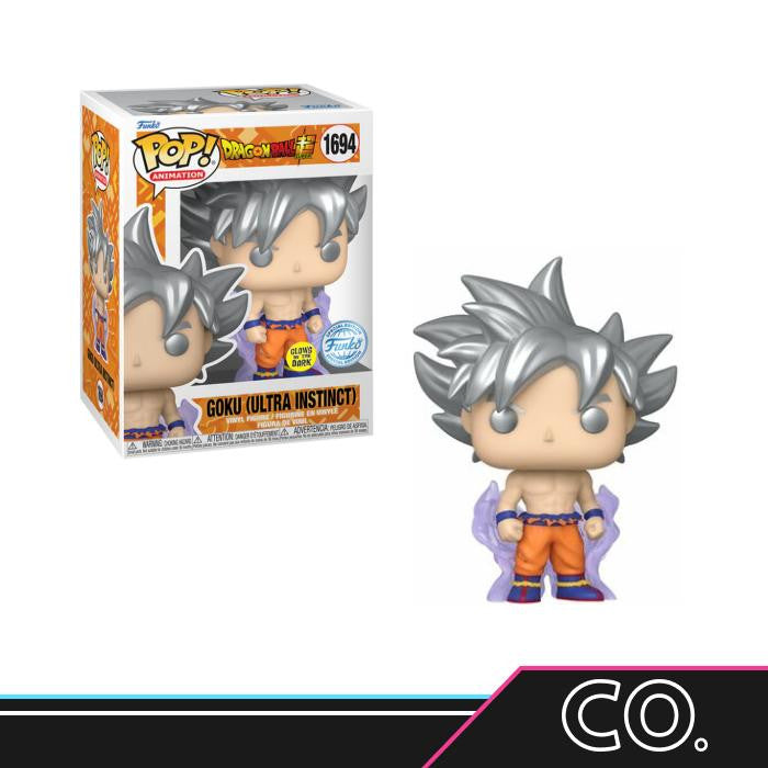 Funko Pop! Dragon Ball Super - Goku Ultra Instinct #1694 GITD Special Edition