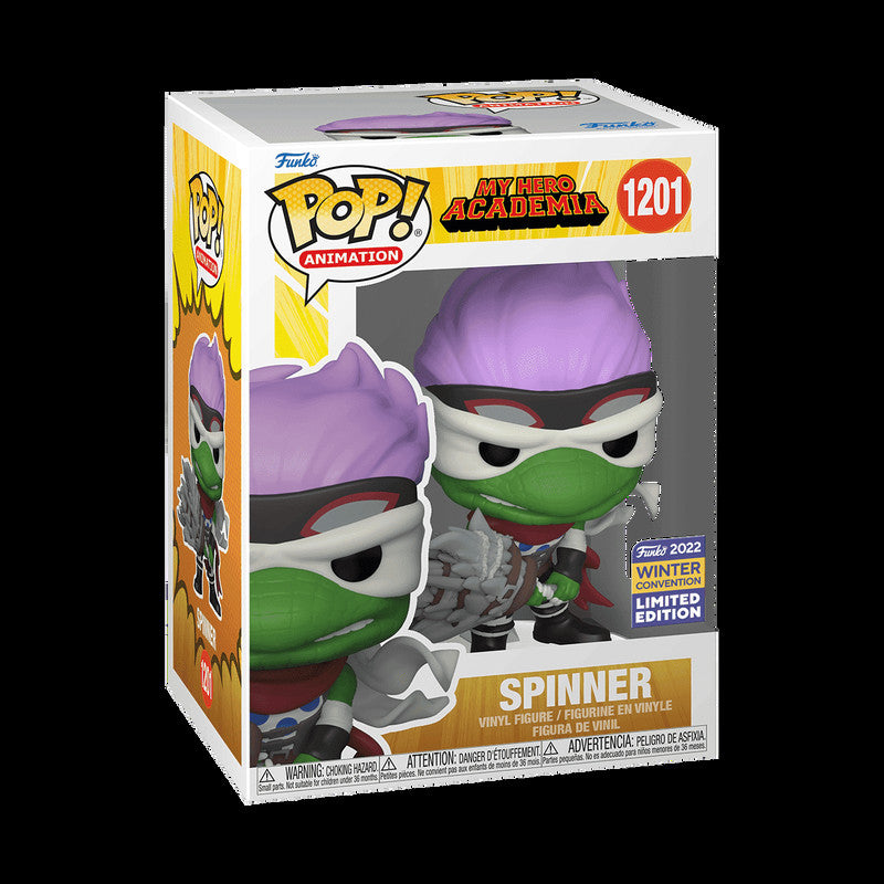 Funko Pop! My Hero Academia - Spinner #1201 2022 Winter Convention with Protector