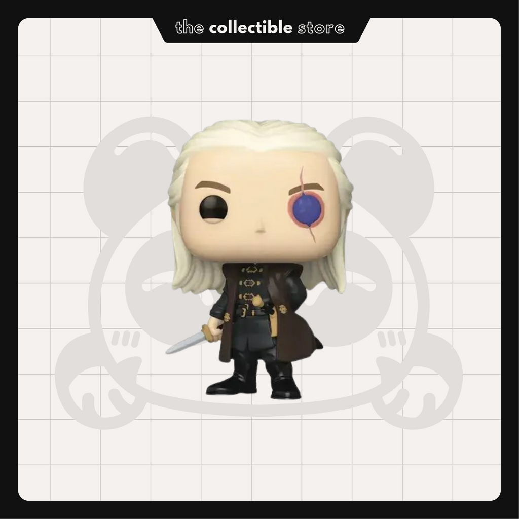 Funko Pop! Game of Thrones - House of the Dragon - Aemond Targaryen #13 GITD Chase with Protector