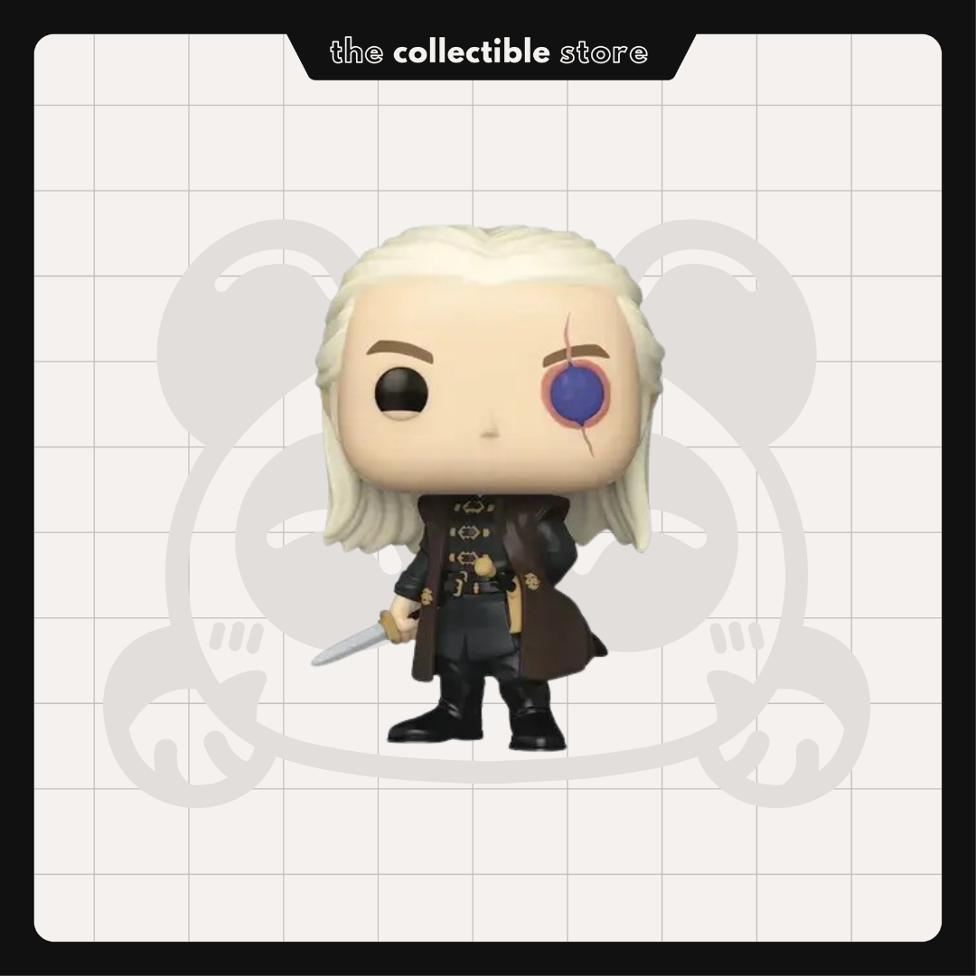 Funko Pop! Game of Thrones - House of the Dragon - Aemond Targaryen #13 GITD Chase with Protector