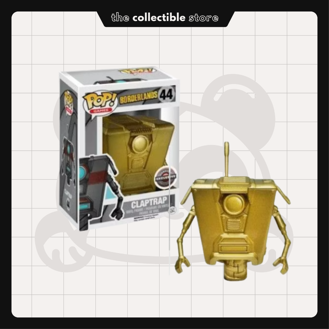 Funko Pop! Borderlands Claptrap #44 EB exclusive with Protector