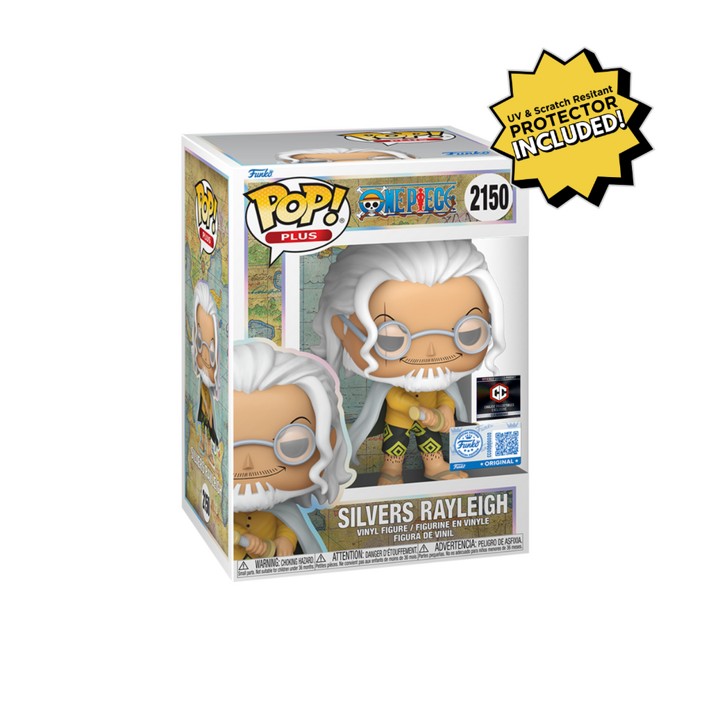 Funko Pop! (Plus) One Piece - Silvers Rayleigh #2150 Chalice Collectibles with Protector