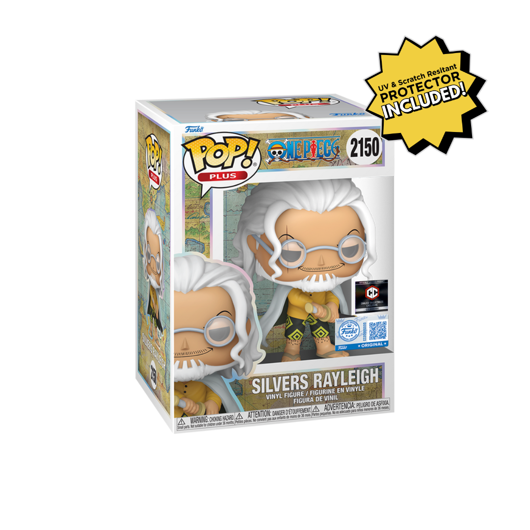 Funko Pop! (Plus) One Piece - Silvers Rayleigh #2150 Chalice Collectibles with Protector