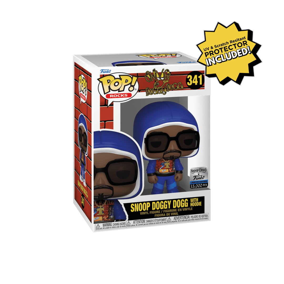 Funko Pop! Snoop Doggy Dogg w/ Hoodie #341 Snoop Dogg x Funko