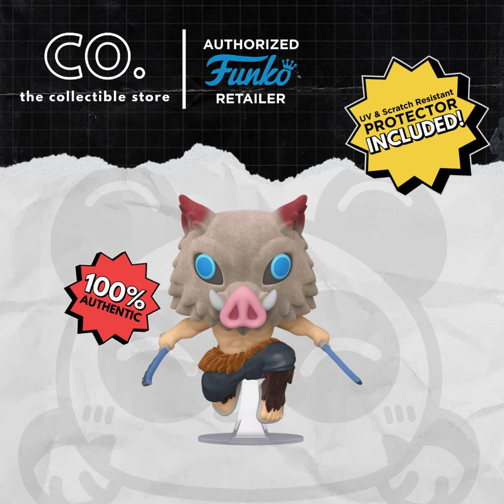 Funko Pop! Demon Slayer - Inosuke Hashibira #875 Flocked Chalice Collectibles