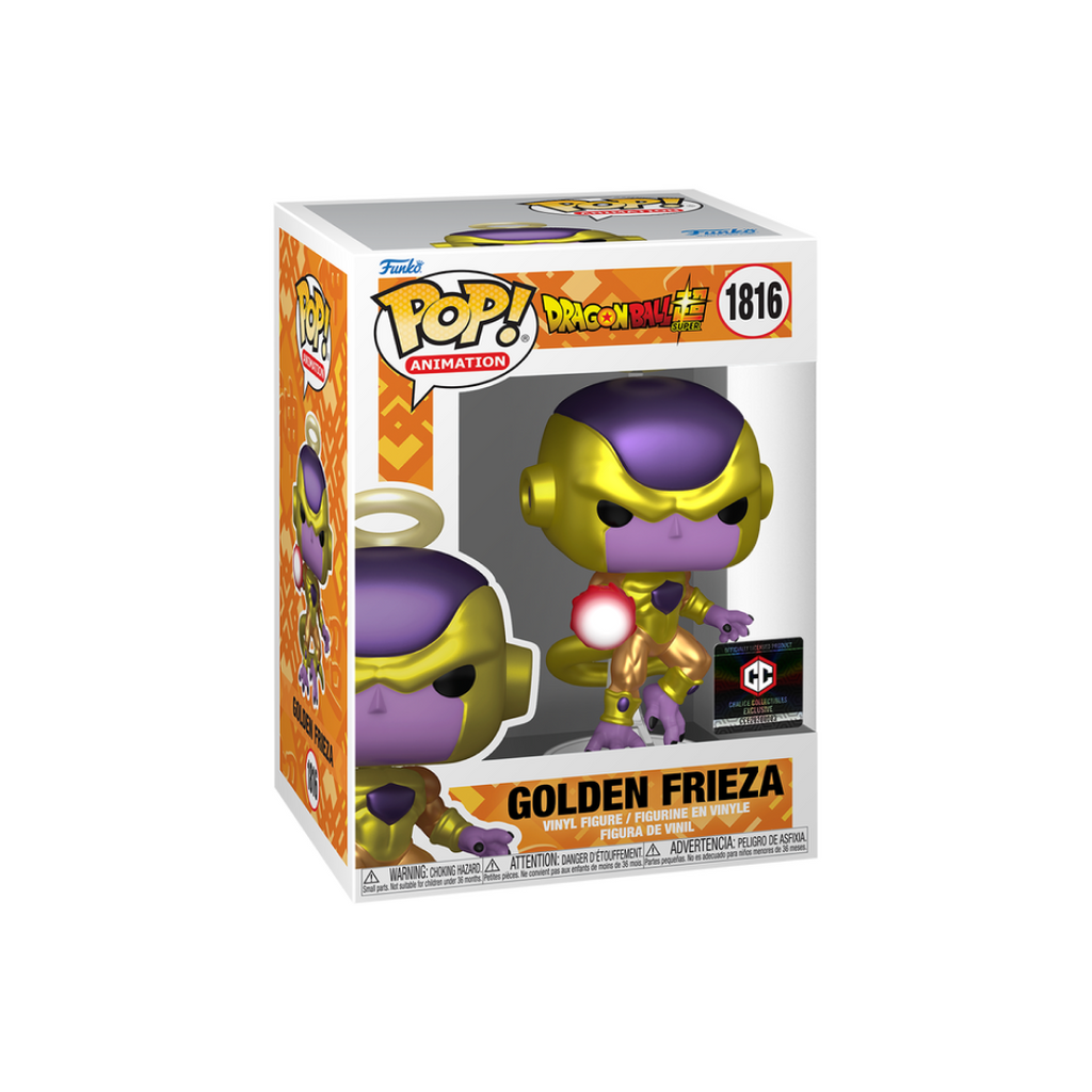 Funko Pop! Dragon Ball Z - Golden Frieza #1816 Metallic Chalice Collectibles