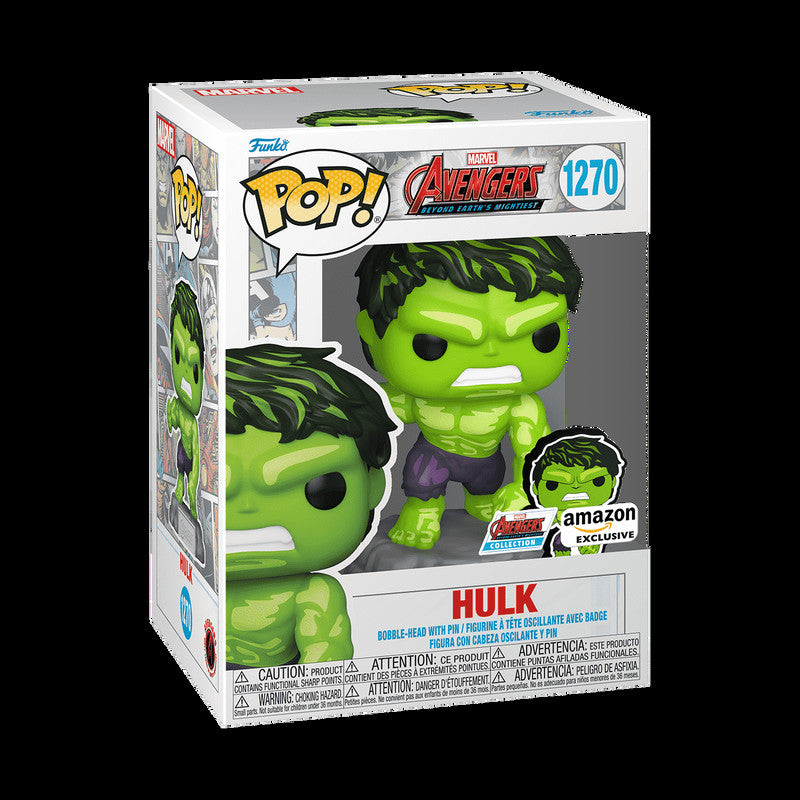Funko Pop! Beyond Earth's Mightiest Hulk w/ Pin #1270 with Protector