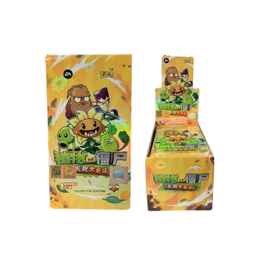 Plants Vs. Zombies - Wonderful Nature Tour Battle Of Infinity Vol. 1, 2, and 3 CN 18 Packs