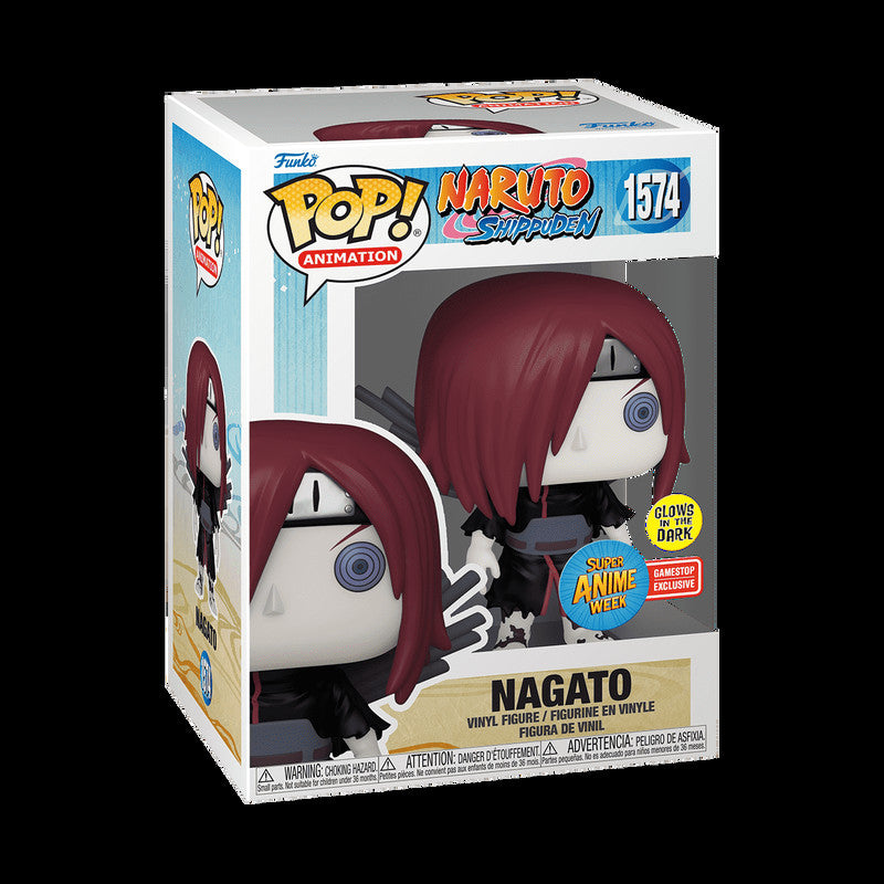 Funko Pop! Naruto Shippuden - Nagato #1574 GITD Gamestop