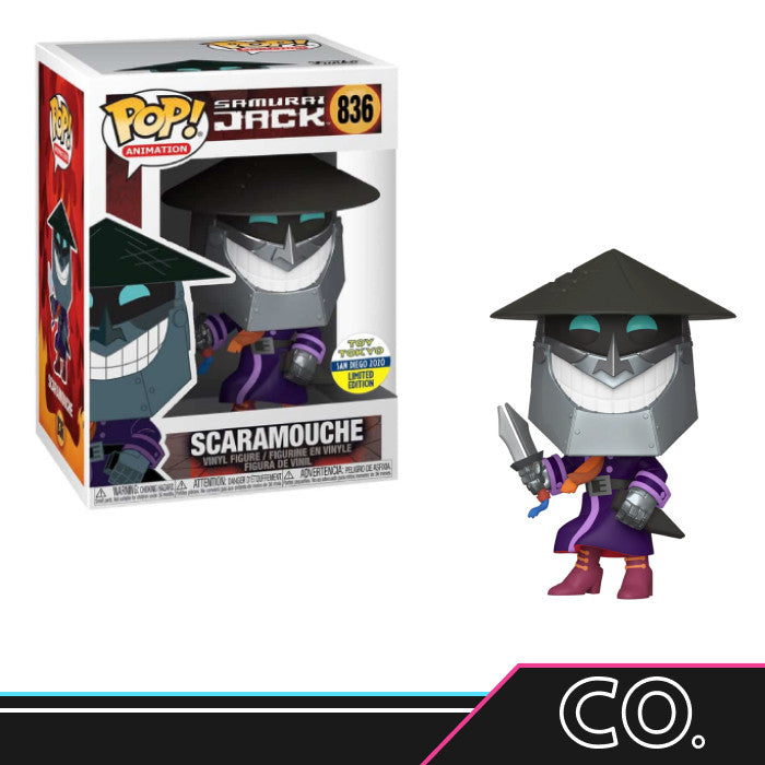 Funko Pop! Samurai Jack - Scaramouche #836 Toy Tokyo