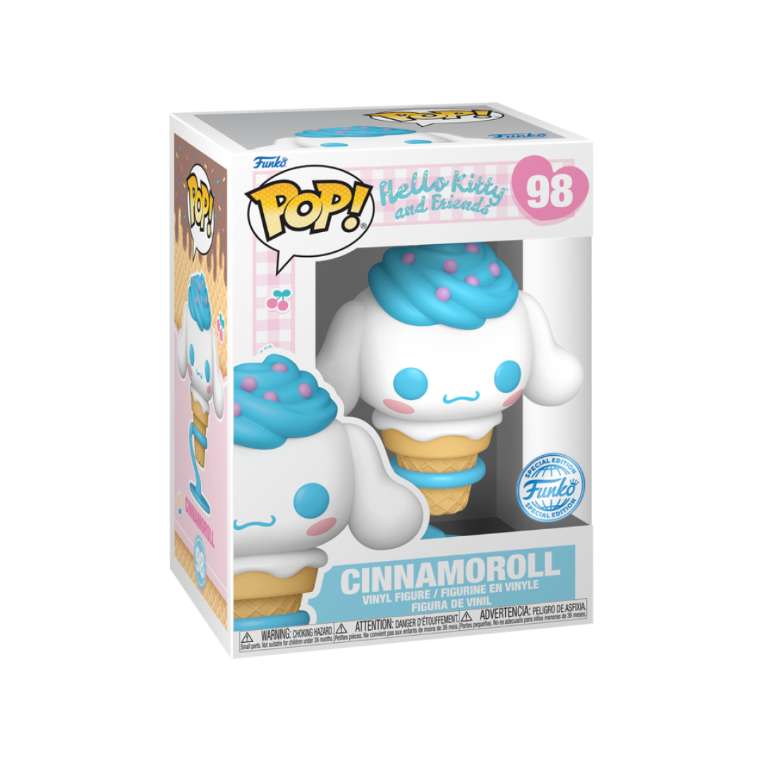 Funko Pop! Sanrio - Cinnamoroll (Ice Cream Cone) #98 (Special Edition)